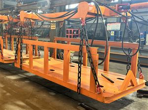 单轨液压移动平台